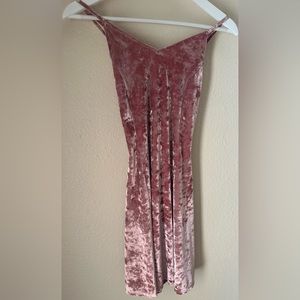 Arizona Jean Company | Velvet Pink Mini Dress